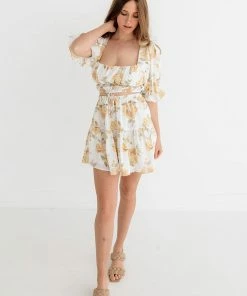 ONE & ONLY COLLECTIVE Willow Ruffle Tiered Mini Skirt MATCHING SETS