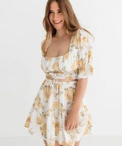 ONE & ONLY COLLECTIVE Willow Ruffle Tiered Mini Skirt MATCHING SETS