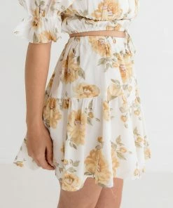 ONE & ONLY COLLECTIVE Willow Ruffle Tiered Mini Skirt MATCHING SETS