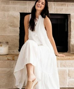 BT Willa Ruffle Tiered Midi Dress