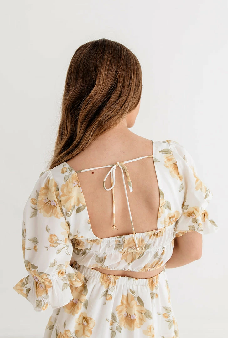 ONE & ONLY COLLECTIVE Willow Floral Crop Top MATCHING SETS 4 ONE & ONLY COLLECTIVE Willow Floral Crop Top MATCHING SETS