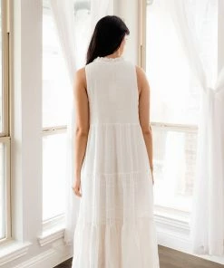 BT Willa Ruffle Tiered Midi Dress