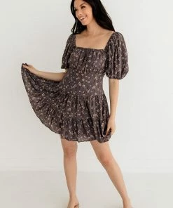 BT Bekah Floral Tiered Babydoll Dress