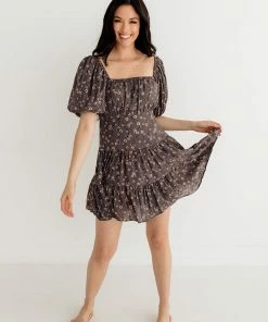 BT Bekah Floral Tiered Babydoll Dress