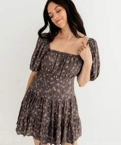 BT Bekah Floral Tiered Babydoll Dress