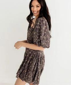 BT Bekah Floral Tiered Babydoll Dress