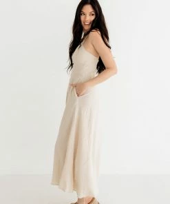 BT Bay Breeze Cutout Slit Midi Dress