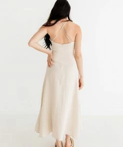 BT Bay Breeze Cutout Slit Midi Dress