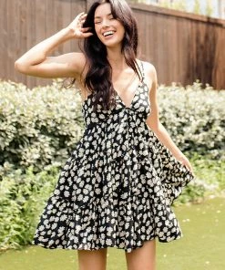 BT BEST SELLERS Joanie Daisy Cotton Babydoll Dress