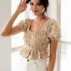 BT Watch Me Blossom Puff Sleeve Crop Top 2 BT Watch Me Blossom Puff Sleeve Crop Top