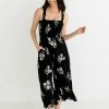BT Fairview Floral Smocked Jumpsuit