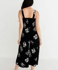 BT Fairview Floral Smocked Jumpsuit