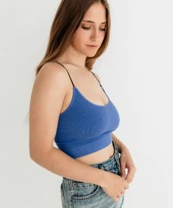 BT SEAMLESS BASICS Double Strap Seamless Brami - Blue Iris 10 BT SEAMLESS BASICS Double Strap Seamless Brami - Blue Iris