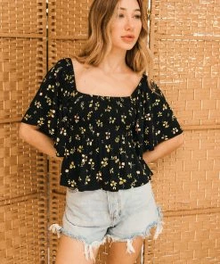 BT Camille Smocked Floral Top 11 BT Camille Smocked Floral Top