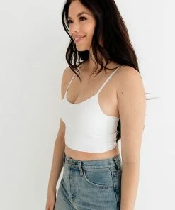 BT Weekend Stay Seamless Brami - White SEAMLESS BASICS