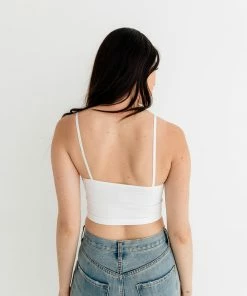 BT Weekend Stay Seamless Brami - White SEAMLESS BASICS