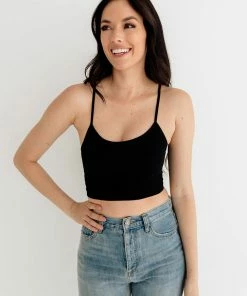 BT Weekend Stay Seamless Brami - Black SEAMLESS BASICS