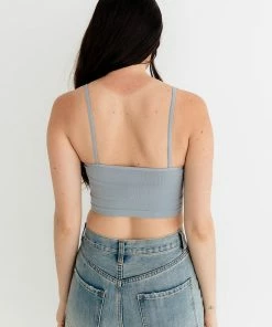 BT SEAMLESS BASICS Weekend Stay Seamless Brami - Sky Blue