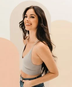 BT Shoreline Bralette - Pewter SEAMLESS BASICS 15 BT Shoreline Bralette - Pewter SEAMLESS BASICS