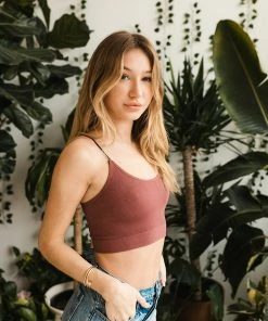 BT SEAMLESS BASICS Double Strap Seamless Brami - Dark Mauve 8 BT SEAMLESS BASICS Double Strap Seamless Brami - Dark Mauve