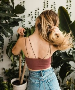 BT SEAMLESS BASICS Double Strap Seamless Brami - Dark Mauve