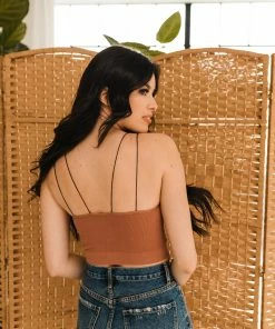 BT Double Strap Seamless Brami - Chestnut SEAMLESS BASICS 8 BT Double Strap Seamless Brami - Chestnut SEAMLESS BASICS