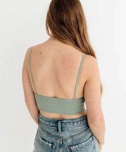 BT Shoreline Bralette - Dark Sage