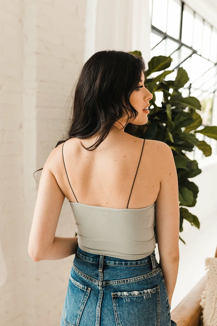 BT SEAMLESS BASICS Skinny Strap Seamless Brami - Chrome 5 BT SEAMLESS BASICS Skinny Strap Seamless Brami - Chrome