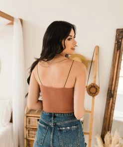 BT Skinny Strap Seamless Brami - Cocoa SEAMLESS BASICS