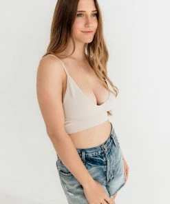 BT BEST SELLERS Shoreline Bralette - Chalk