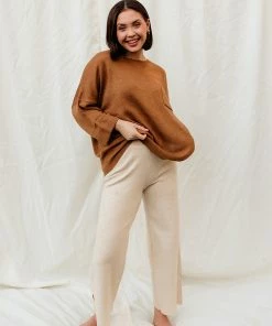 WL Nicole Wide Leg Knit Pants BOTTOMS