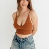 BT Shoreline Bralette - Camel