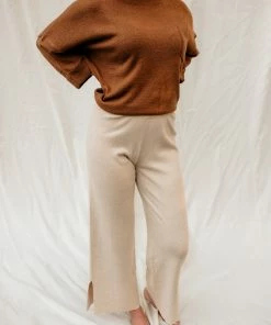 WL Nicole Wide Leg Knit Pants BOTTOMS
