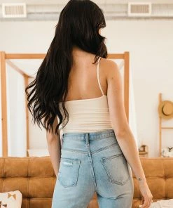 BT Seamless Scoop Neck Cami - Cream