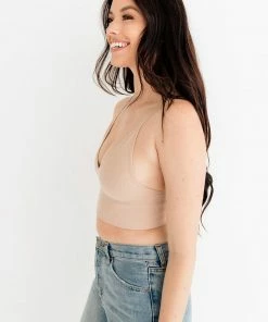 BT SEAMLESS BASICS Shoreline Bralette - Latte