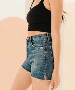BT Parker High Rise Denim Shorts BOTTOMS