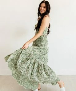 BT Sea La Vie Eyelet Maxi Skirt MATCHING SETS