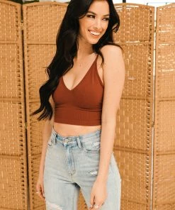 BT SEAMLESS BASICS June Seamless Bralette - Burgundy 11 BT SEAMLESS BASICS June Seamless Bralette - Burgundy