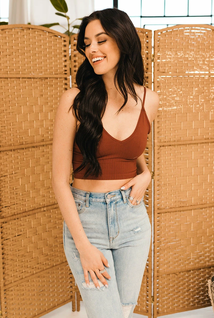 BT SEAMLESS BASICS June Seamless Bralette - Burgundy 8 BT SEAMLESS BASICS June Seamless Bralette - Burgundy