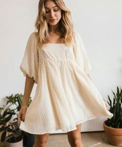 BT Bridgerton Jacquard Babydoll Dress BRIDAL