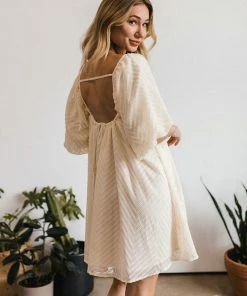 BT Bridgerton Jacquard Babydoll Dress BRIDAL