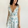 DO + BE COLLECTION BRIDAL Fine Tune Floral Cutout Ruffle Romper 2 DO + BE COLLECTION BRIDAL Fine Tune Floral Cutout Ruffle Romper