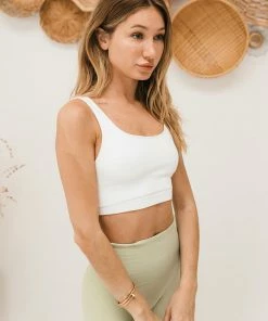 BT Levi Seamless Double Layer Brami - White ACTIVEWEAR