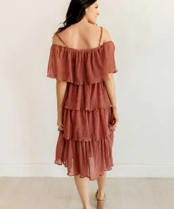 BT Rehearsal Tiered Midi Dress BEST SELLERS