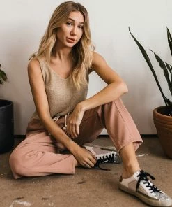 WL Analise Relaxed Pocketed Pants BOTTOMS