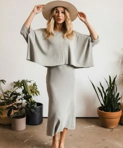 BT Byron Ribbed Knit Dollman Top MATCHING SETS 14 BT Byron Ribbed Knit Dollman Top MATCHING SETS