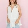 BT Oh My Darling Button Down Blouse BRIDAL