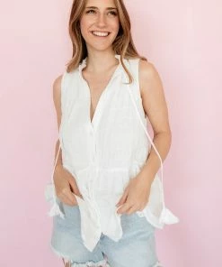 BT Oh My Darling Button Down Blouse BRIDAL