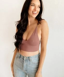 BT Shoreline Bralette - Vintage Mauve