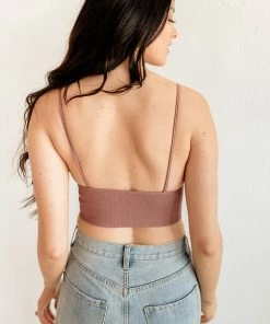 BT Shoreline Bralette - Vintage Mauve
